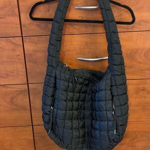 Black Quilted Bag